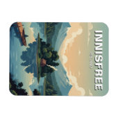 Lake Isle of Innisfree Postcard マグネット (横)