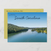 Lake Keowee South Carolina USA ポストカード (正面/裏面)