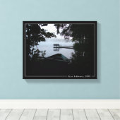 Lake Konnevesiキャンバス印刷 キャンバスプリント (インサイチュ (ウッドフロア))