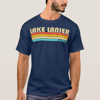 LAKE LANIER GEORGIA Funny Fishing Camping Summer Tシャツ