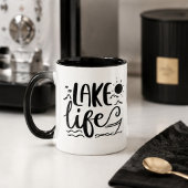 Lake Life Rustic Lake House Camper Cabin マグカップ