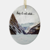 Lake Louiseのクリスマスのオーナメント セラミックオーナメント (右)