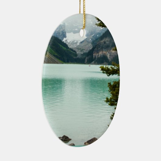 Lake Louiseのクリスマスのオーナメント セラミックオーナメント (右)