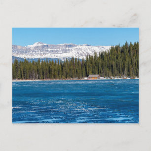 Lake Louiseの隣のボートハウス – Banff, Canada ポストカード