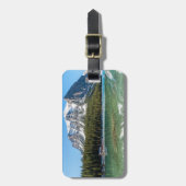 Lake Louiseの隣のボートハウス – Banff, Canada ラゲッジタグ (正面縦)