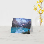 Lake Louiseシリーズ02挨拶状 カード (黄色い花)