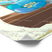 Lake Louise、アルバータ州カナダ旅行ポスター ポスター (角)