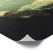 Lake Louise Alberta Canada ポスター (角)