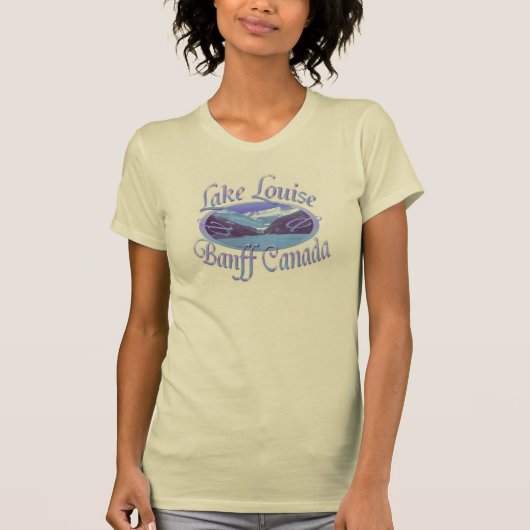 Lake Louise Banffカナダ Tシャツ (正面)