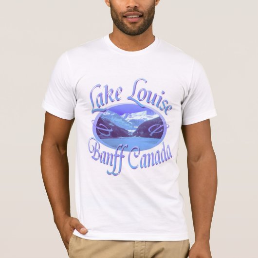 Lake Louise Banffカナダ Tシャツ (正面)