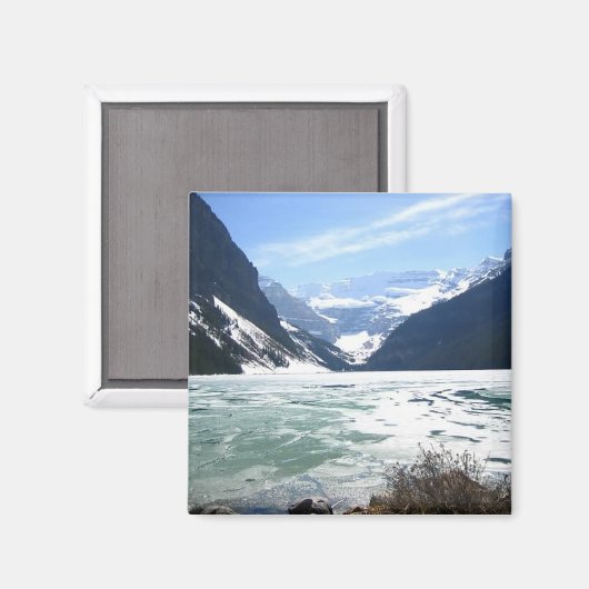 Lake Louise, Banff, Alberta, Canada マグネット (正面/裏面)