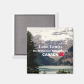 Lake Louise/Banff National Park，アルバータ州（カナダ） マグネット (正面/裏面)