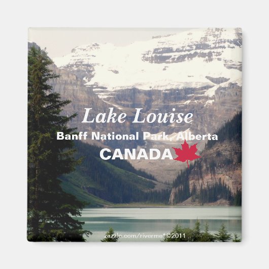Lake Louise/Banff National Park，アルバータ州（カナダ） マグネット (正面)