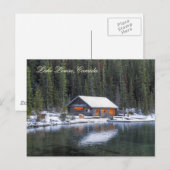 Lake Louise_Boat house_Postカード ポストカード (正面/裏面)
