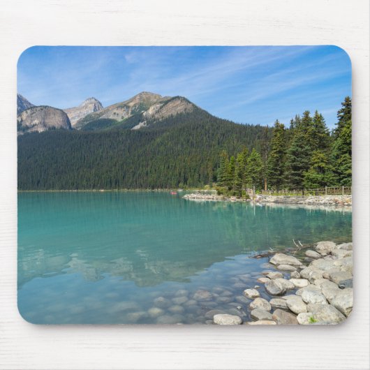 Lake Louise in Banff Canada マウスパッド (正面)