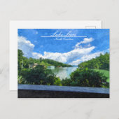 Lake Lureノースカロライナポストカード ポストカード (正面/裏面)
