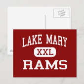Lake Mary - Rams – 高校 – Lake Mary Florida ポストカード (正面/裏面)