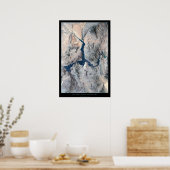 Lake Mead衛星ポスタープリント写真 ポスター (キッチン)