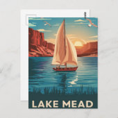 Lake Mead Nevada、エクスペリエンスセレニティ ポストカード (正面/裏面)