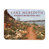 Lake Meredith、Turkey Creek Trail、テキサス州 マグネット (横)