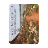 Lake Meredith、Turkey Creek Trail、テキサス州 マグネット (縦)