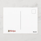 Lake Meritt, Oakland, California sunsetはがき ポストカード (裏面)