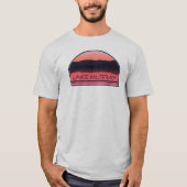Lake Murray South Carolina Red Sunrise Tシャツ (正面)