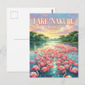Lake Nakuru Kenya ポストカード (正面/裏面)