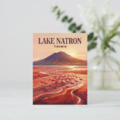 Lake Natron Tanzania ポストカード (スタンド正面)
