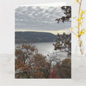 Lake Nature カード (黄色い花)