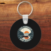 Lake Negie New Jersey Sunset T Shirt キーホルダー (正面)