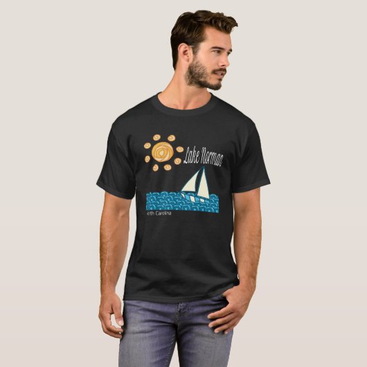 Lake Norman North Carolina Tシャツ (正面フル)