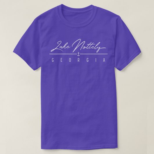 Lake Nottely GA  Tシャツ (デザイン正面)