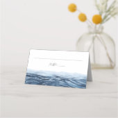 Lake Ocean Waters Destination Place Cards プレイスカード (正面)