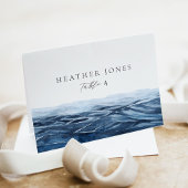 Lake Ocean Waters Destination Place Cards 出欠カード