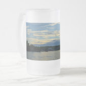 Lake Of The Ozarks Blue Sunset Frosted Glass Beer フロストグラスビールジョッキ (正面左)