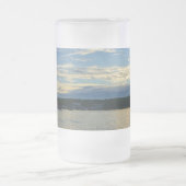 Lake Of The Ozarks Blue Sunset Frosted Glass Beer フロストグラスビールジョッキ (中央)