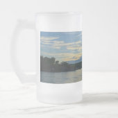 Lake Of The Ozarks Blue Sunset Frosted Glass Beer フロストグラスビールジョッキ (左)