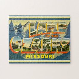 Lake of the Ozarks Postcard 11x14 ジグソーパズル
