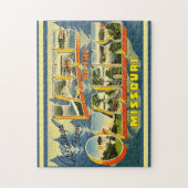 Lake of the Ozarks Postcard 11x14 ジグソーパズル (縦)