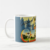 Lake of the Ozarks Postcard Mug コーヒーマグカップ (左)