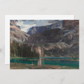 Lake O'Hara by John Singer Sargent, ビクトリアン Art (正面/裏面)