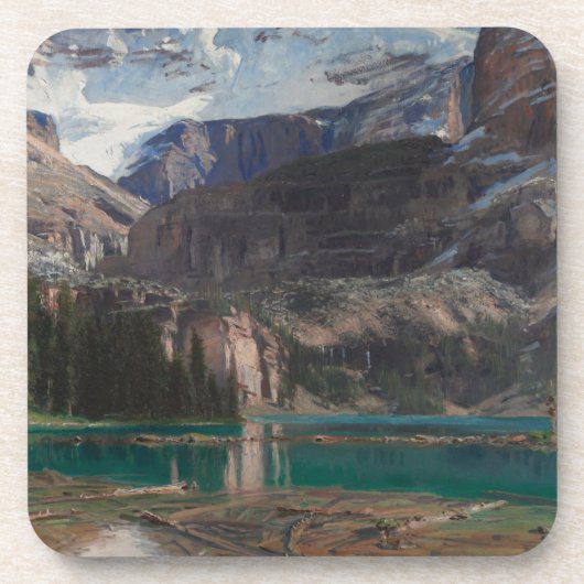 Lake O'Hara by John Singer Sargent, ビクトリアン Art コースター (正面)