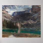 Lake O'Hara by John Singer Sargent, ビクトリアン Art ポスター (正面)