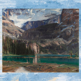 Lake O'Hara by John Singer Sargent, ビクトリアン Art ポスター