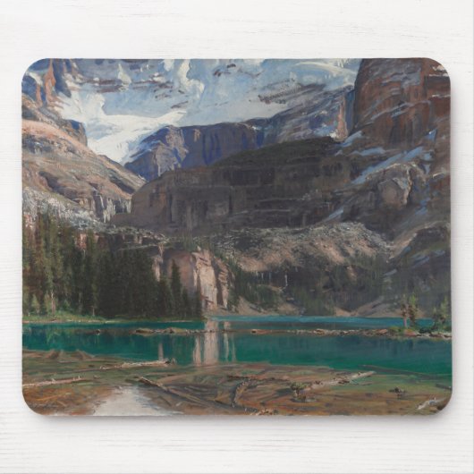 Lake O'Hara by John Singer Sargent, ビクトリアン Art マウスパッド (正面)