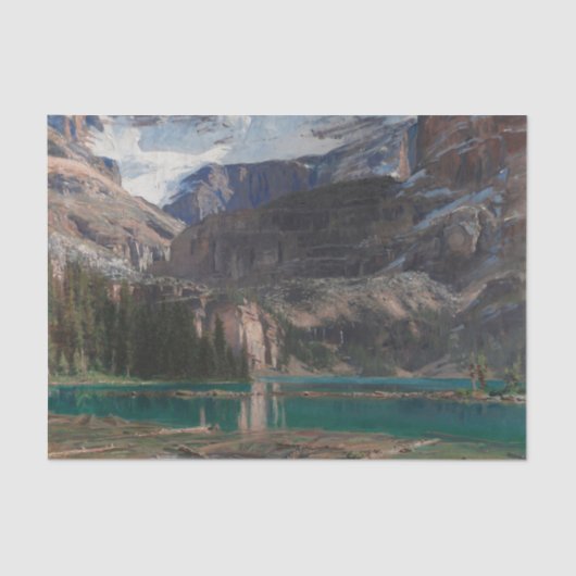 Lake O'Hara by John Singer Sargent 薄葉紙 (正面)