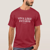 Lake Ontario - A MisterP Tシャツ (正面)