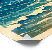 Lake Ontario, USA & Canada, in a classic retro ポスター (コーナー)