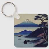 Lake, Pine and Mountain - Japan キーホルダー (正面)